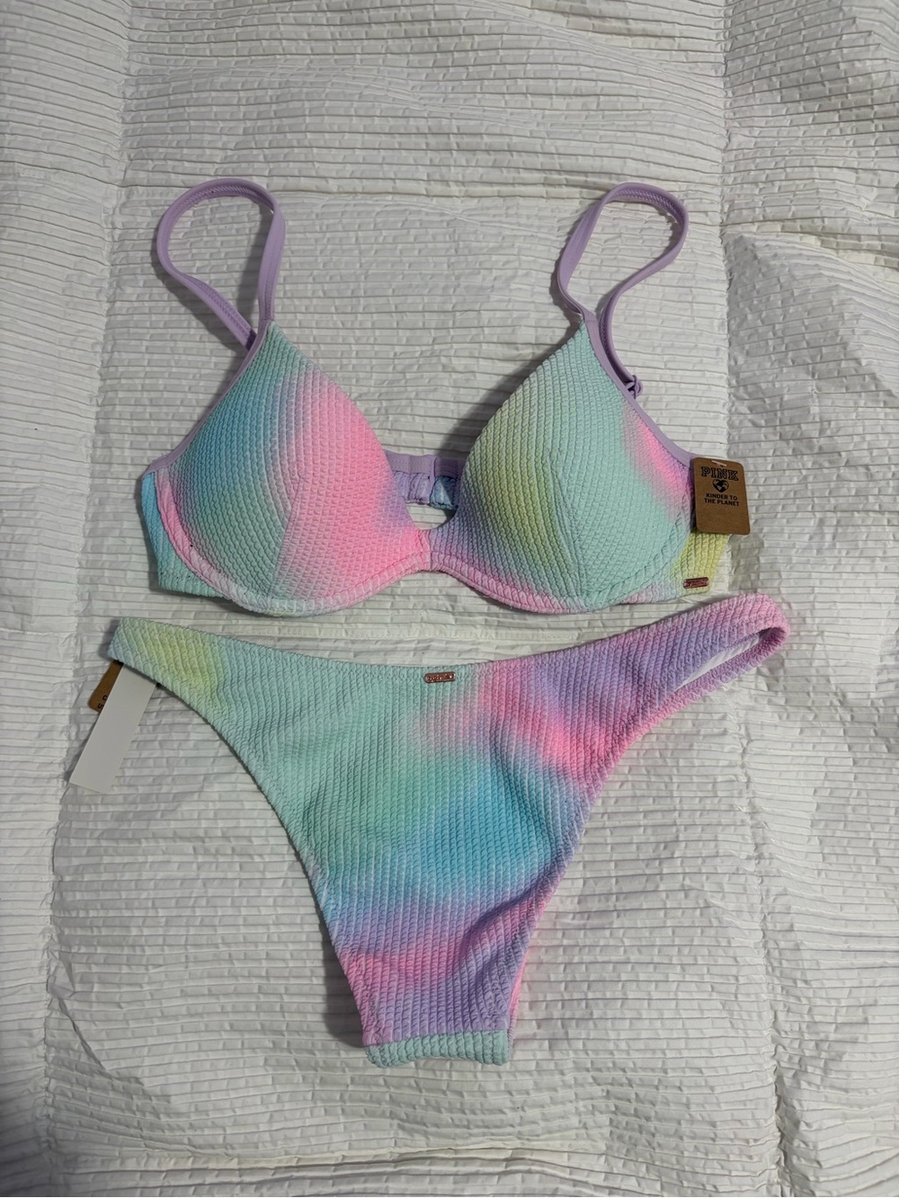 PINK Victoria's Secret Pastel Bikini Set